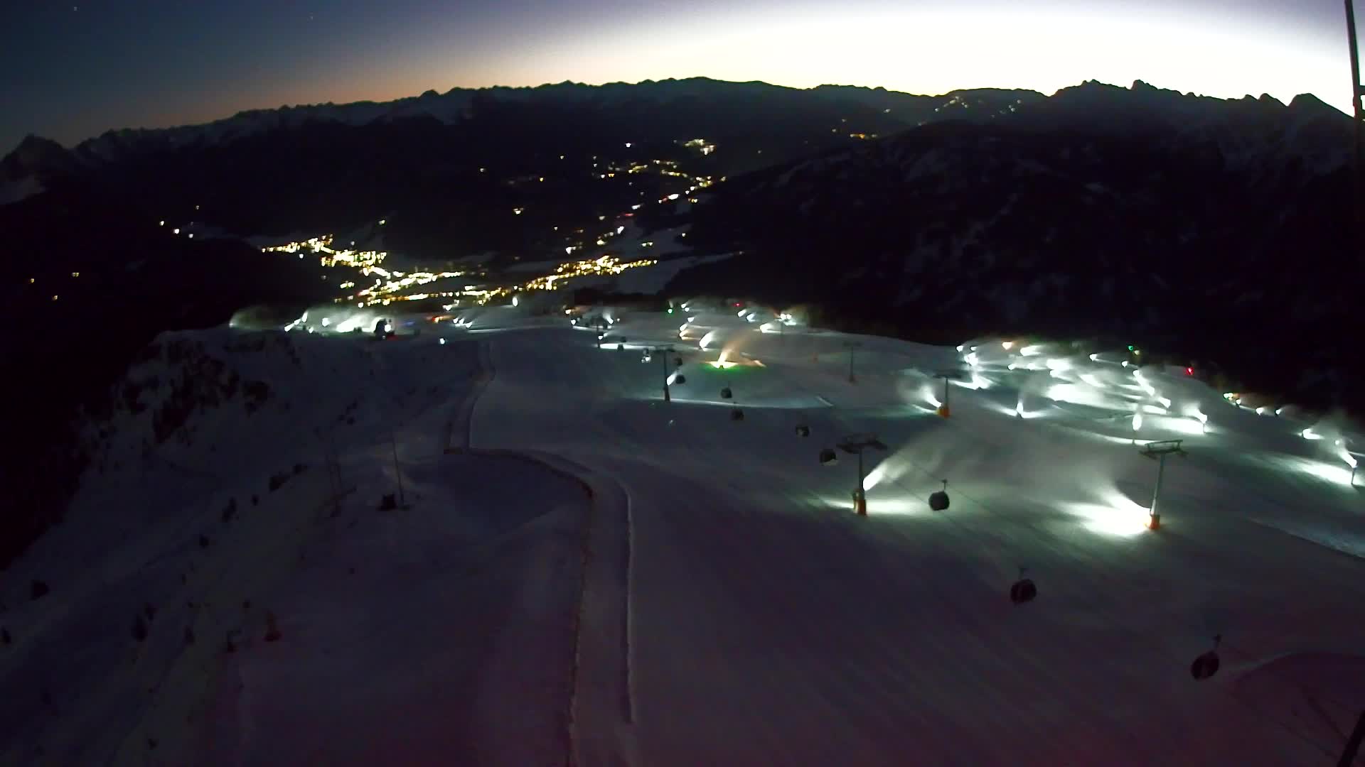 Kronplatz vrh | pogled na Valdaora – Olang