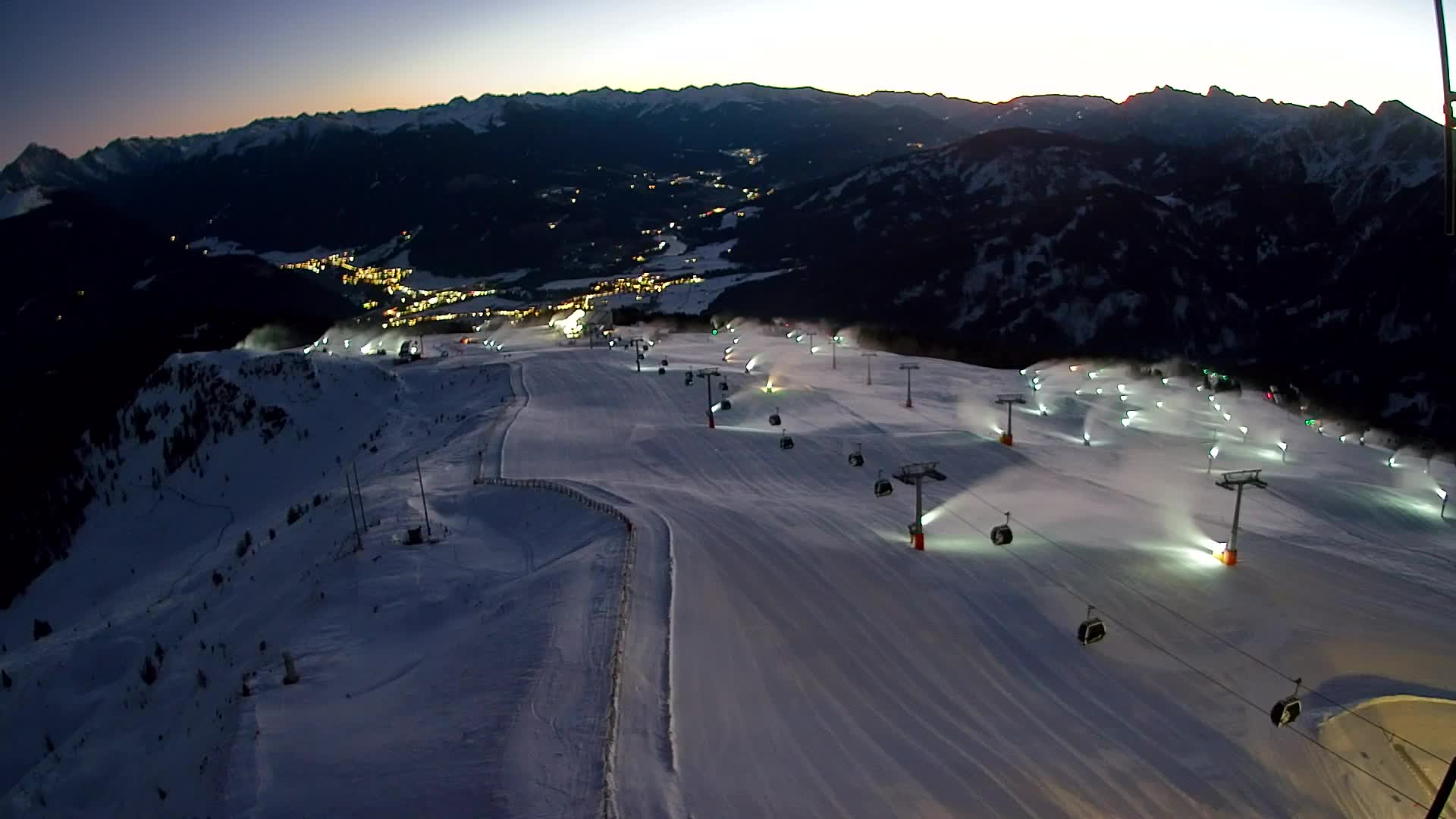 Sommet du Kronplatz | vue sur Valdaora – Olang