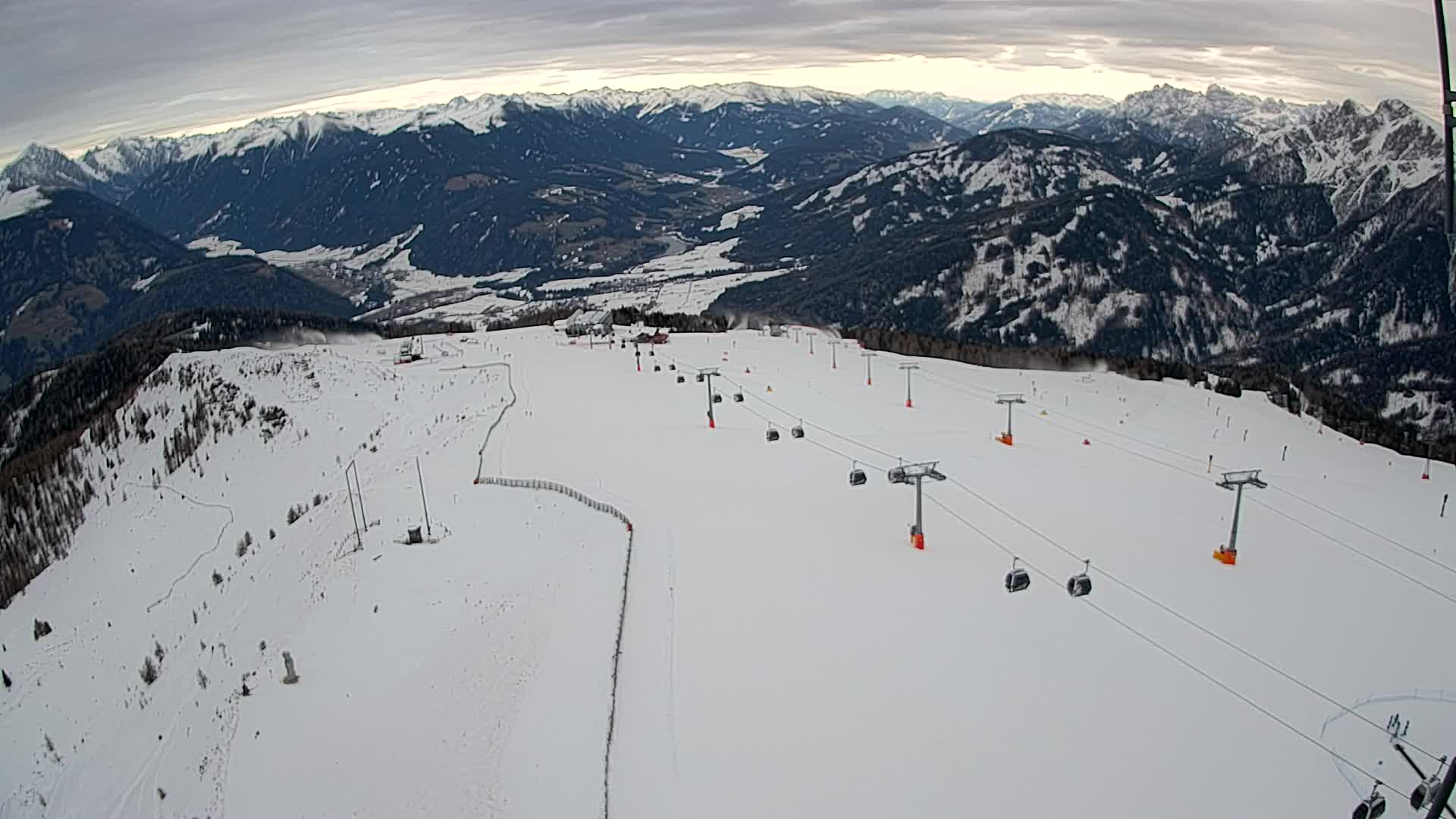 Kronplatz vrh | pogled na Valdaora – Olang