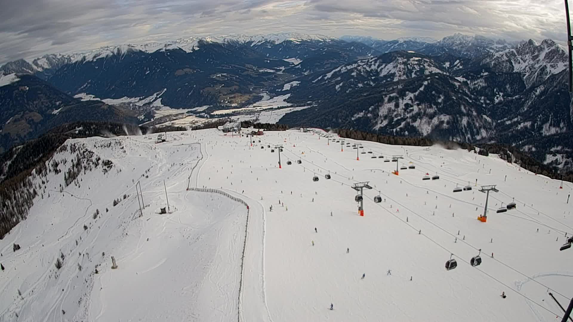 Kronplatz vrh | pogled na Valdaora – Olang
