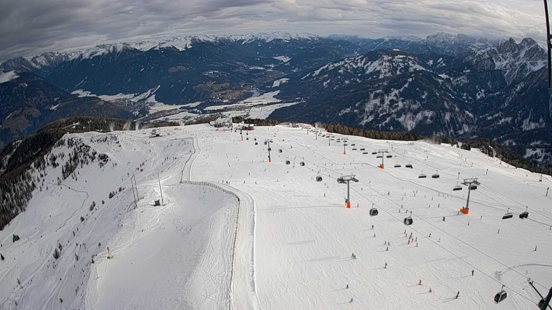 Kronplatz vrh | pogled na Valdaoro – Olang