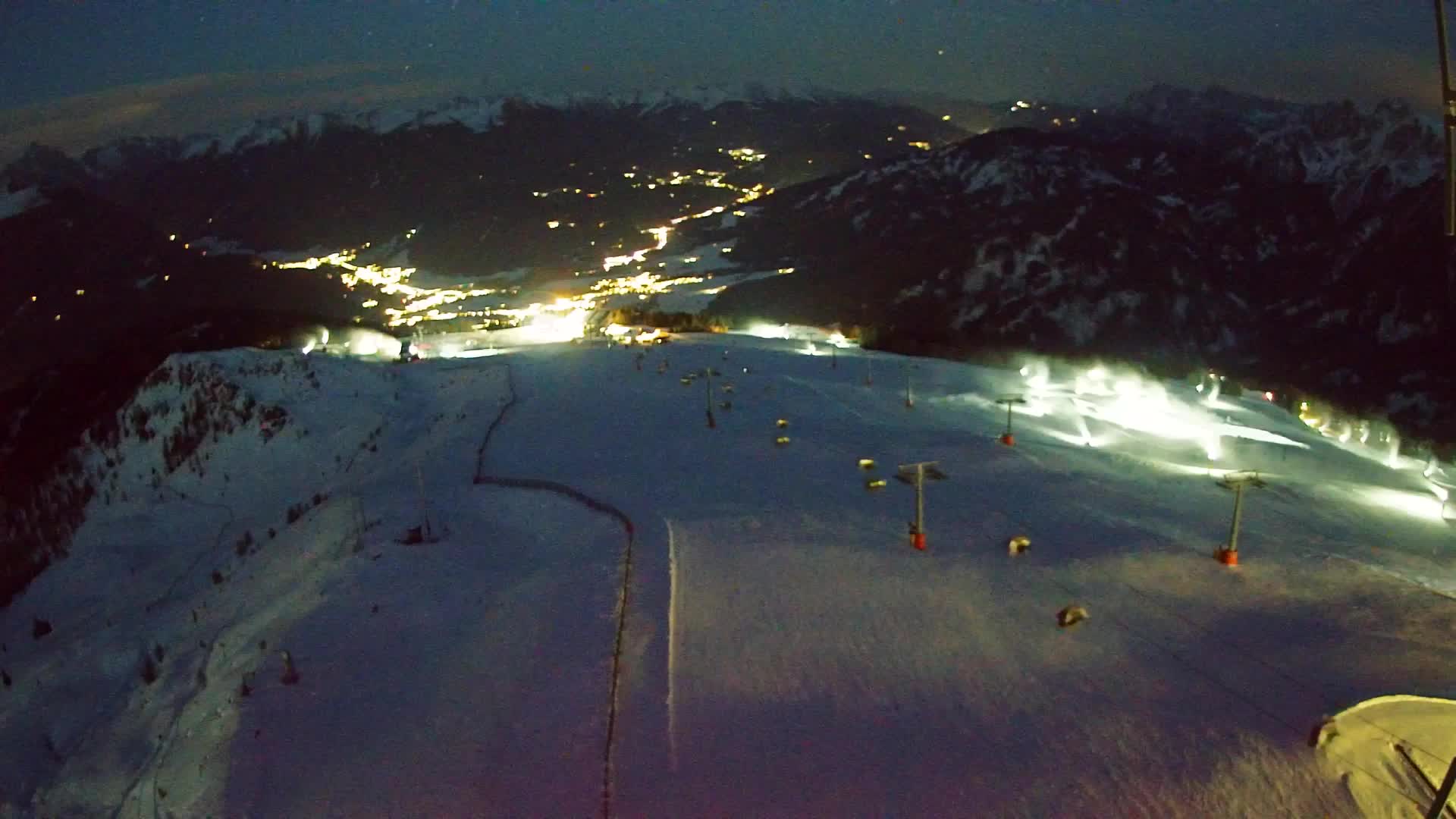 Kronplatz-Gipfel | Blick nach Olang – Valdaora