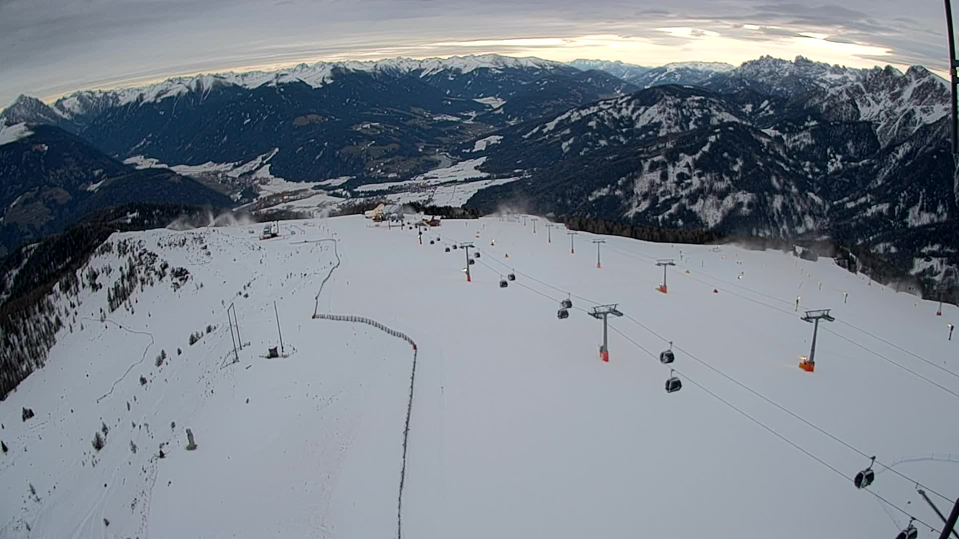 Sommet du Kronplatz | vue sur Valdaora – Olang