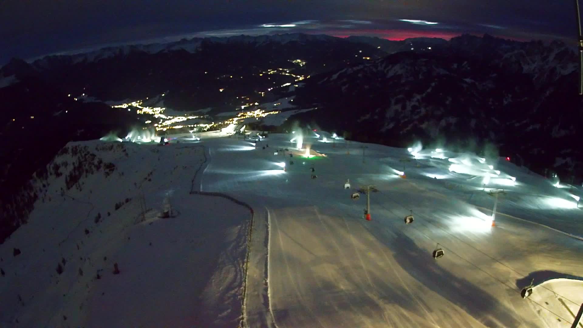 Kronplatz vrh | pogled na Valdaora – Olang