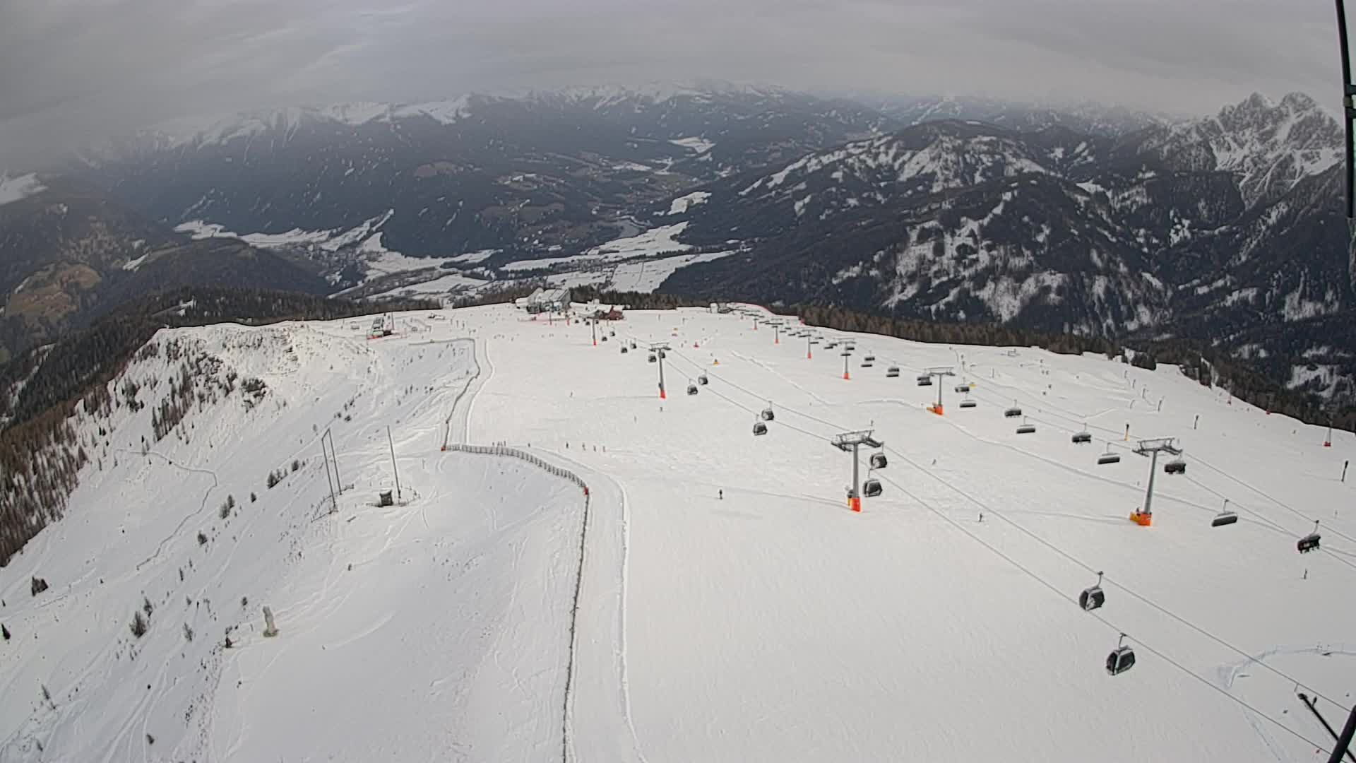 Kronplatz vrh | pogled na Valdaoro – Olang