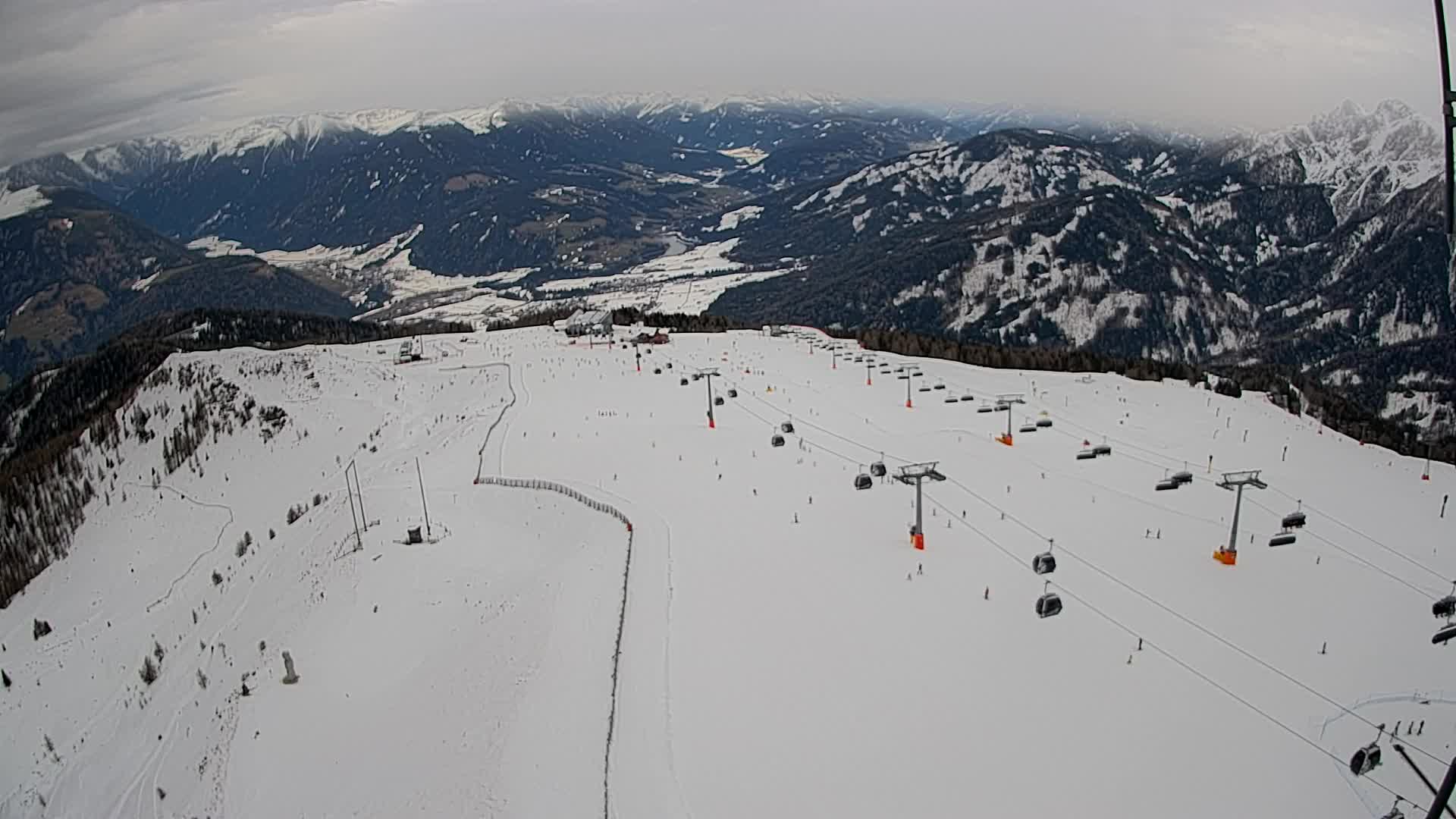 Sommet du Kronplatz | vue sur Valdaora – Olang