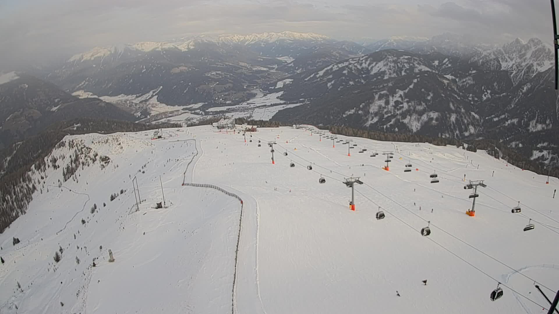 Sommet du Kronplatz | vue sur Valdaora – Olang