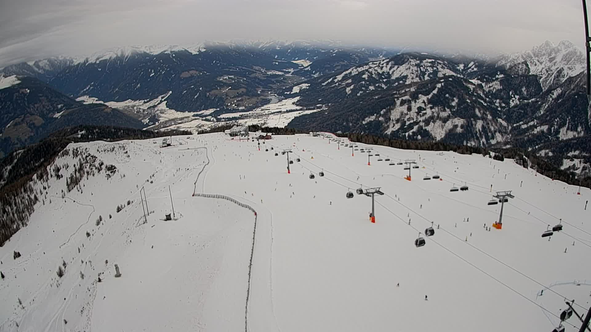 Kronplatz vrh | pogled na Valdaora – Olang