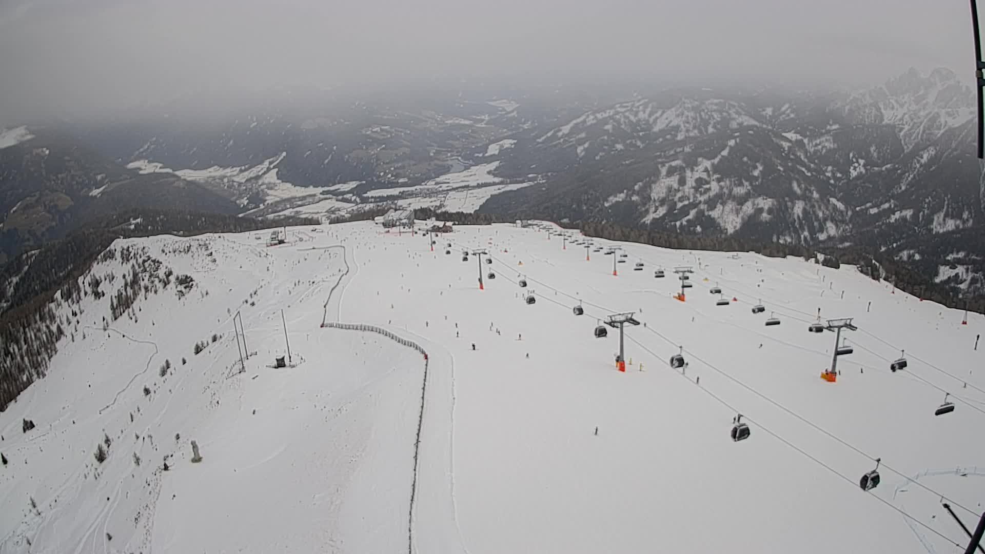 Kronplatz vrh | pogled na Valdaora – Olang