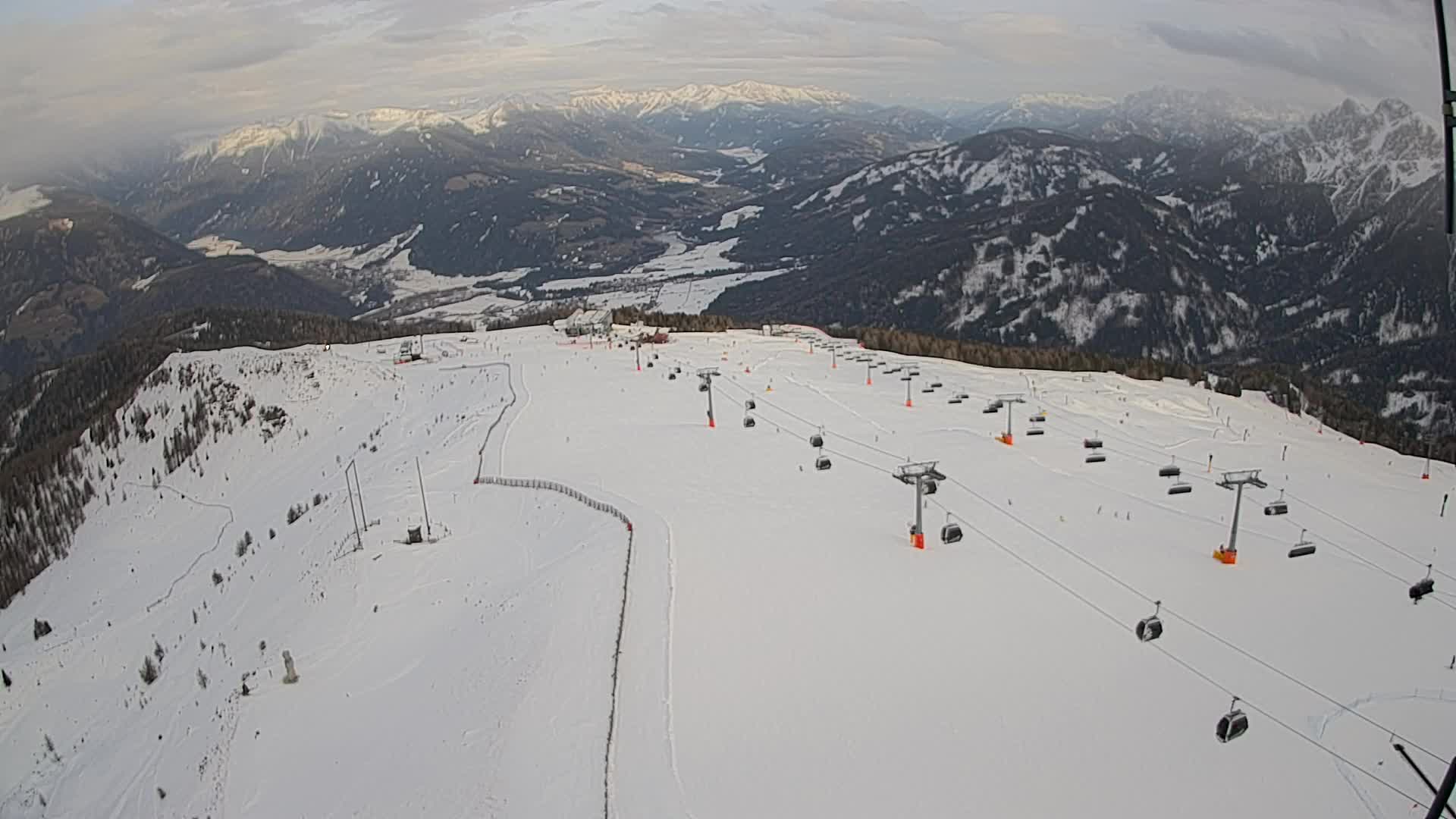 Kronplatz vrh | pogled na Valdaora – Olang