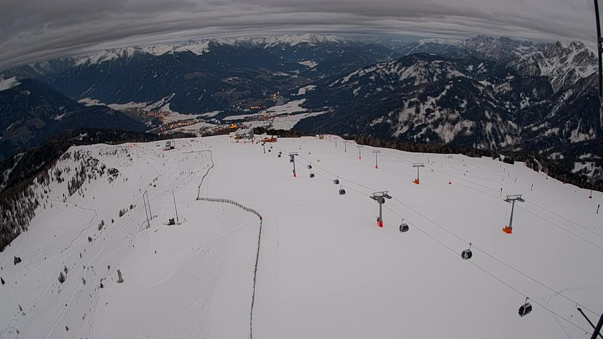 Sommet du Kronplatz | vue sur Valdaora – Olang