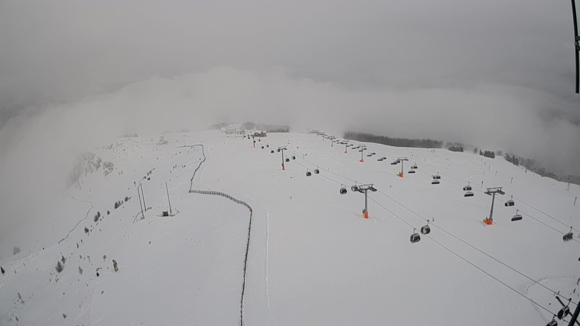 Kronplatz-Gipfel | Blick nach Olang – Valdaora
