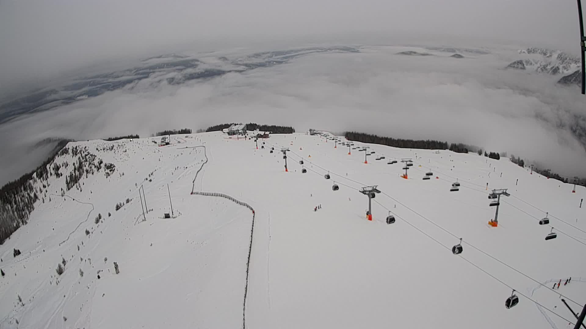Sommet du Kronplatz | vue sur Valdaora – Olang