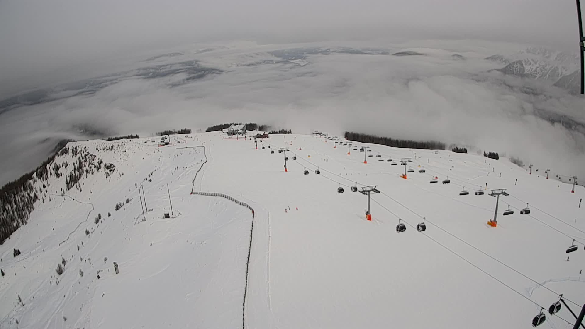 Kronplatz vrh | pogled na Valdaora – Olang