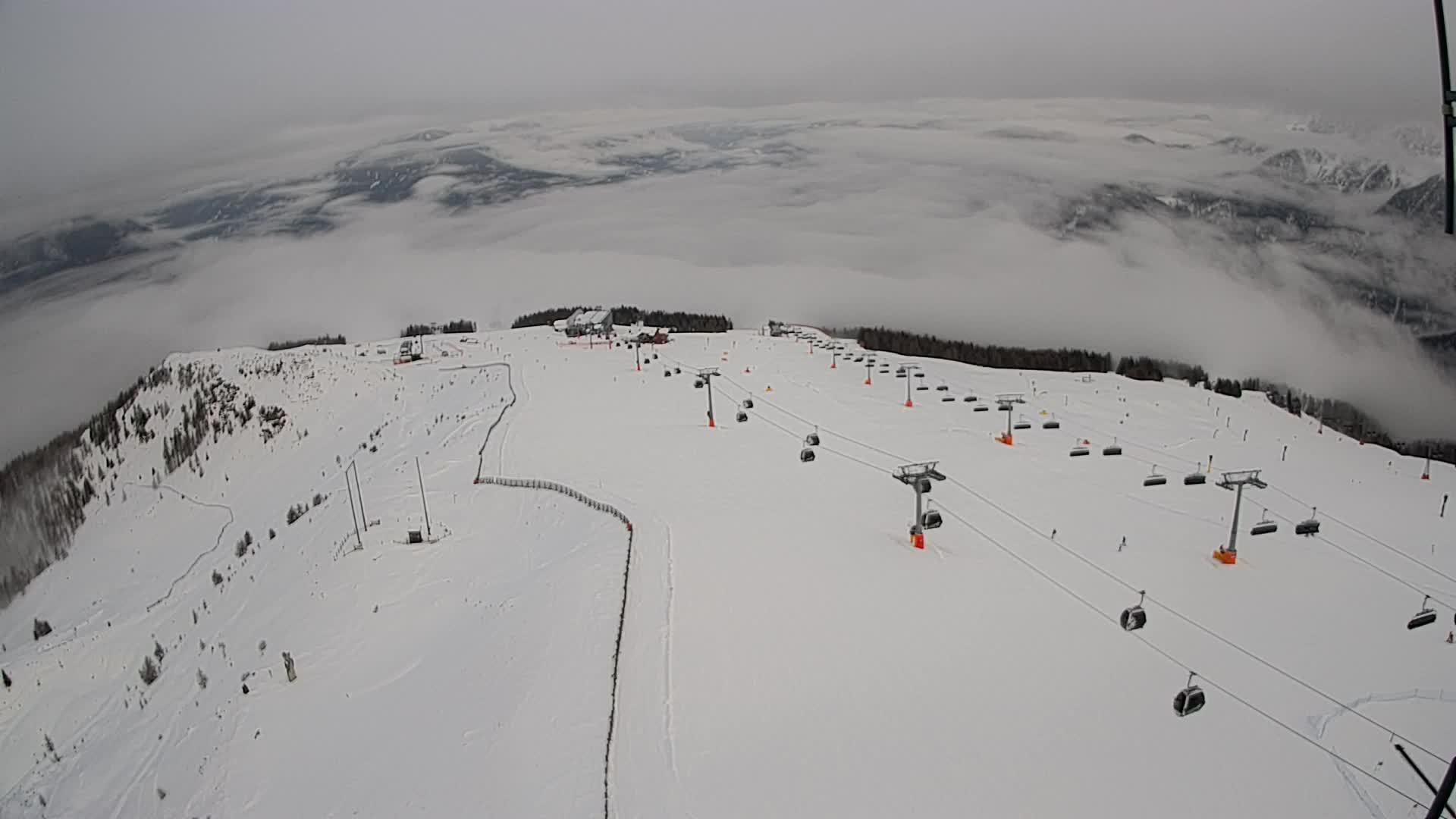 Sommet du Kronplatz | vue sur Valdaora – Olang
