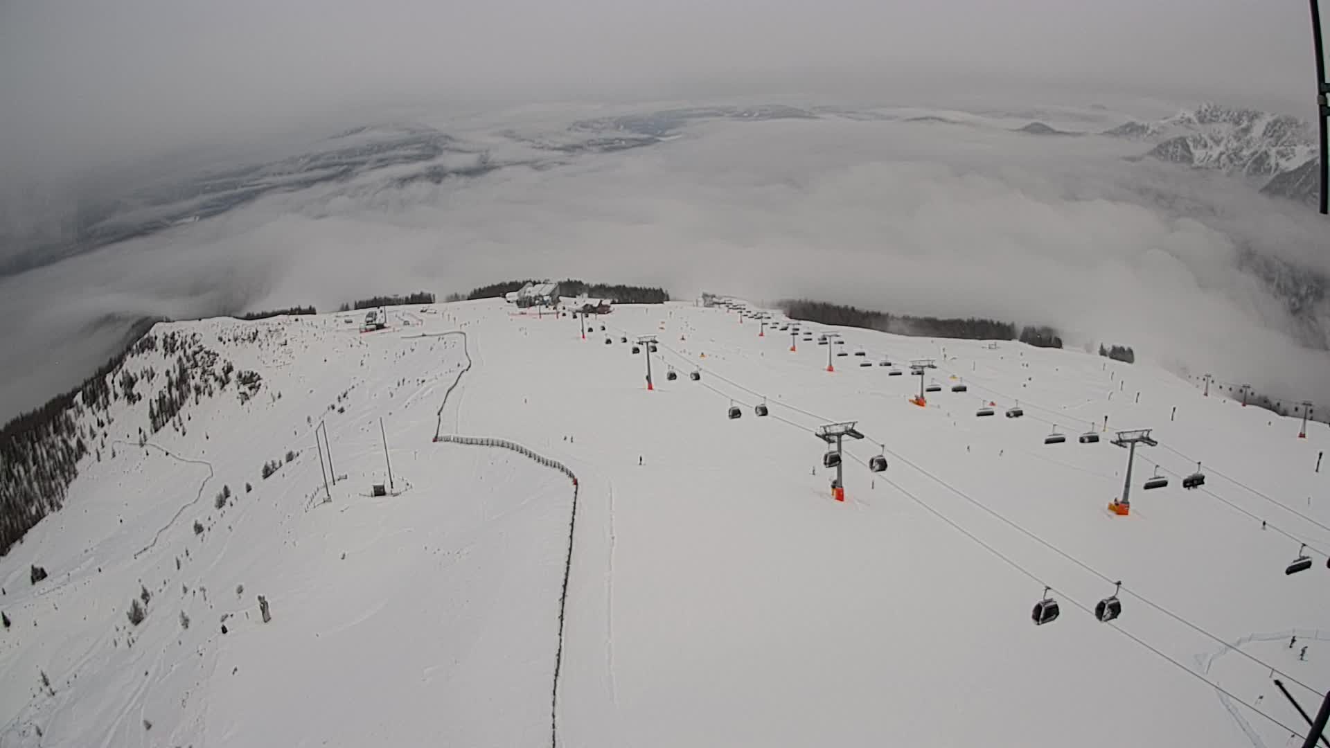 Kronplatz vrh | pogled na Valdaora – Olang