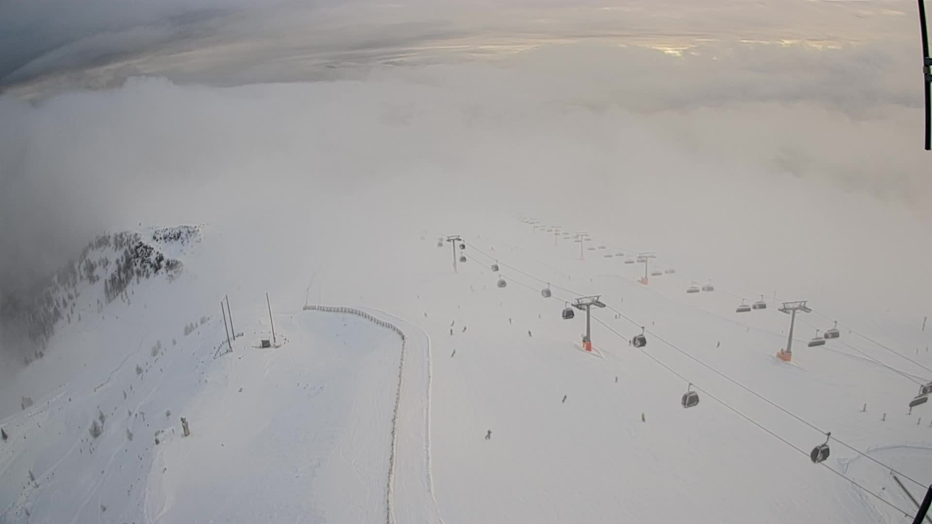 Kronplatz vrh | pogled na Valdaora – Olang