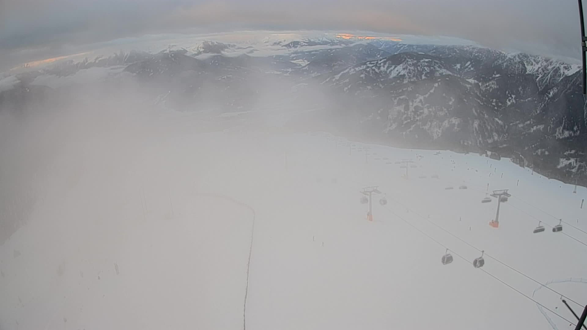 Kronplatz-Gipfel | Blick nach Olang – Valdaora