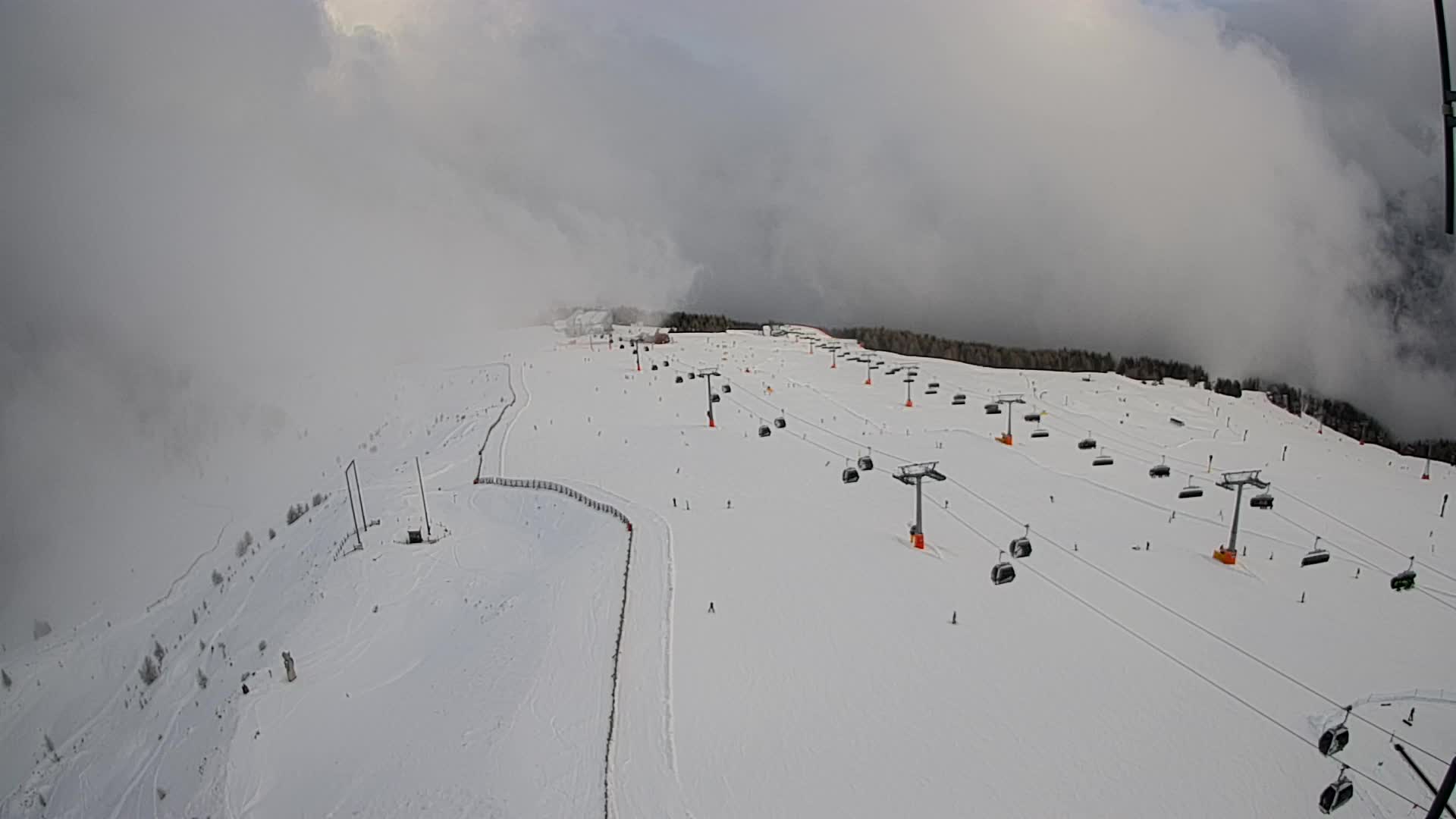 Sommet du Kronplatz | vue sur Valdaora – Olang