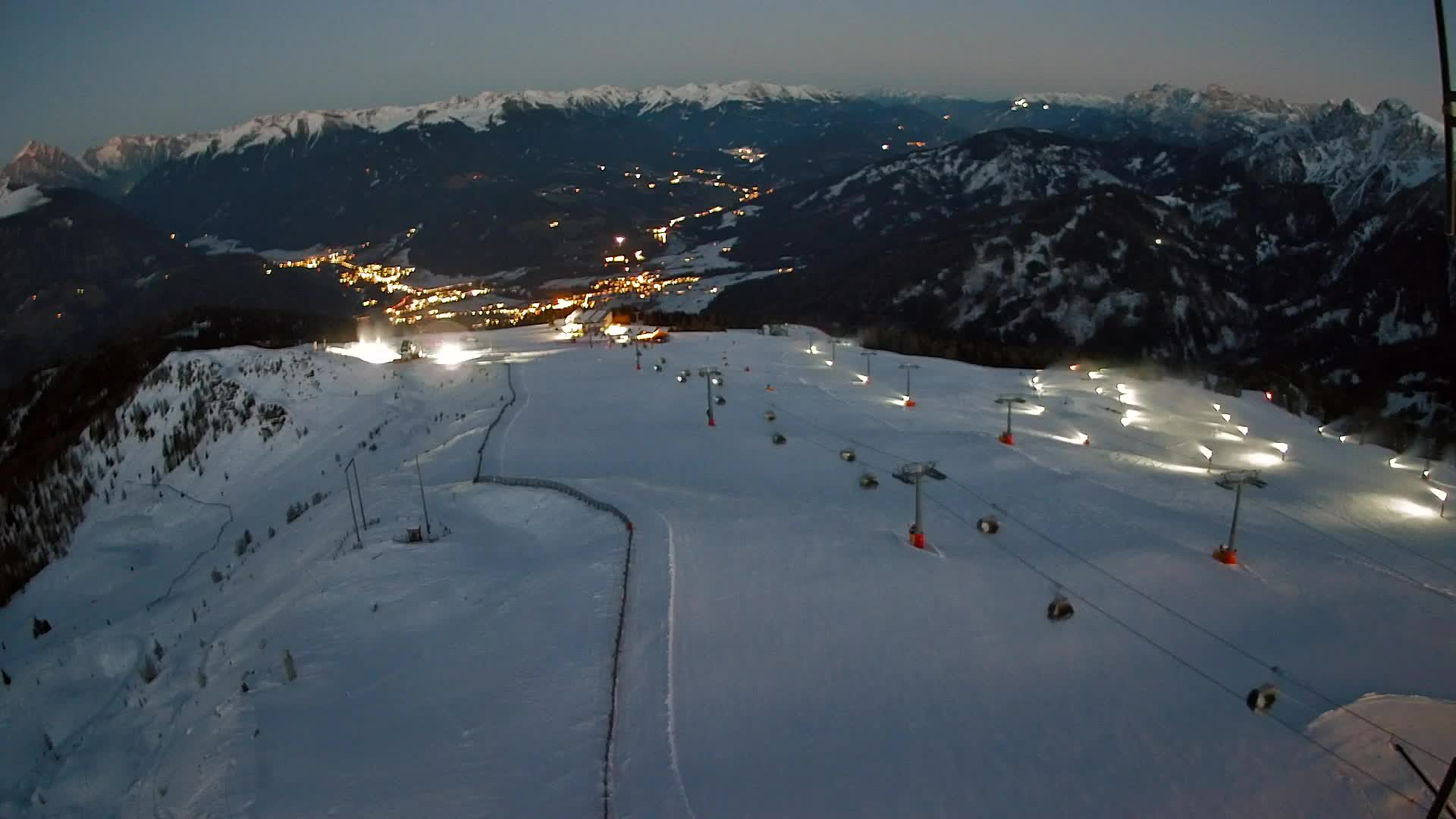 Sommet du Kronplatz | vue sur Valdaora – Olang