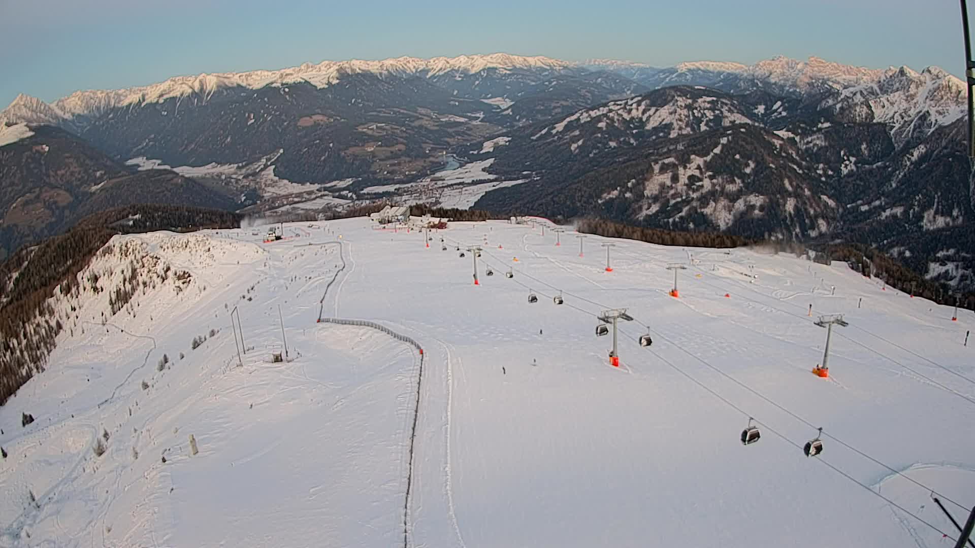 Sommet du Kronplatz | vue sur Valdaora – Olang