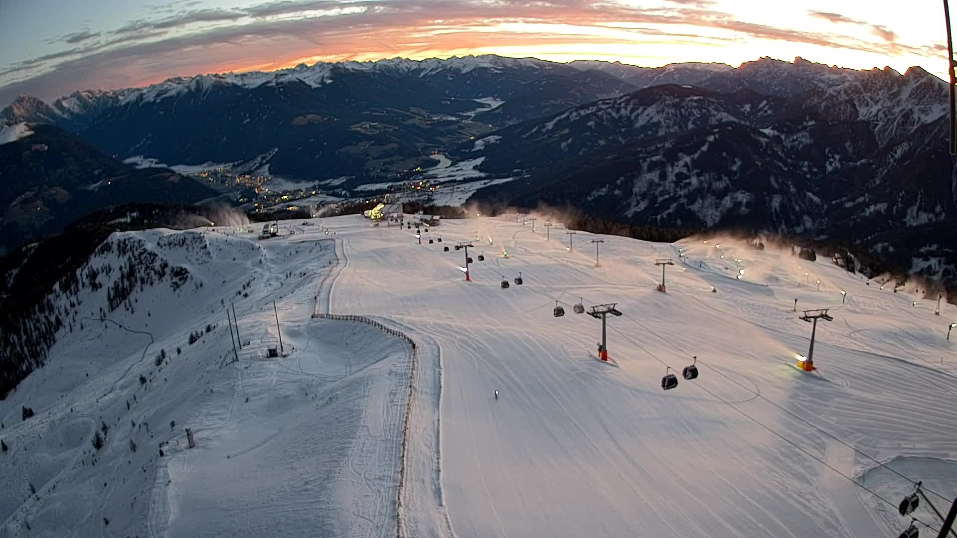 Kronplatz vrh | pogled na Valdaoro – Olang