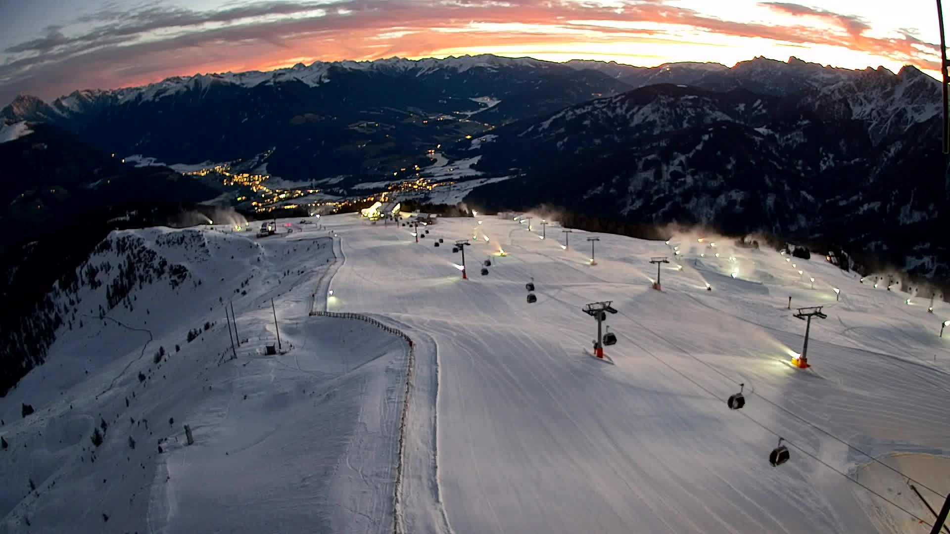 Kronplatz vrh | pogled na Valdaoro – Olang