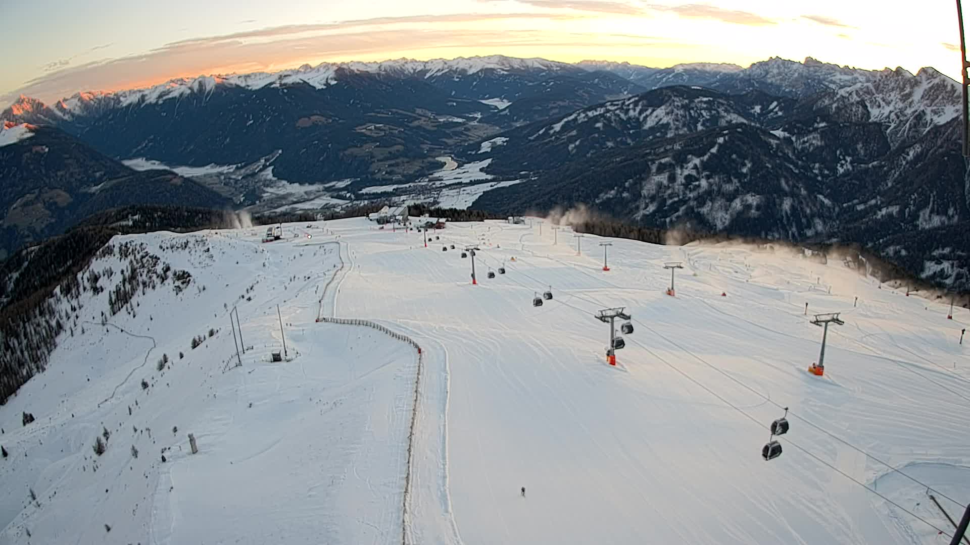 Kronplatz vrh | pogled na Valdaoro – Olang