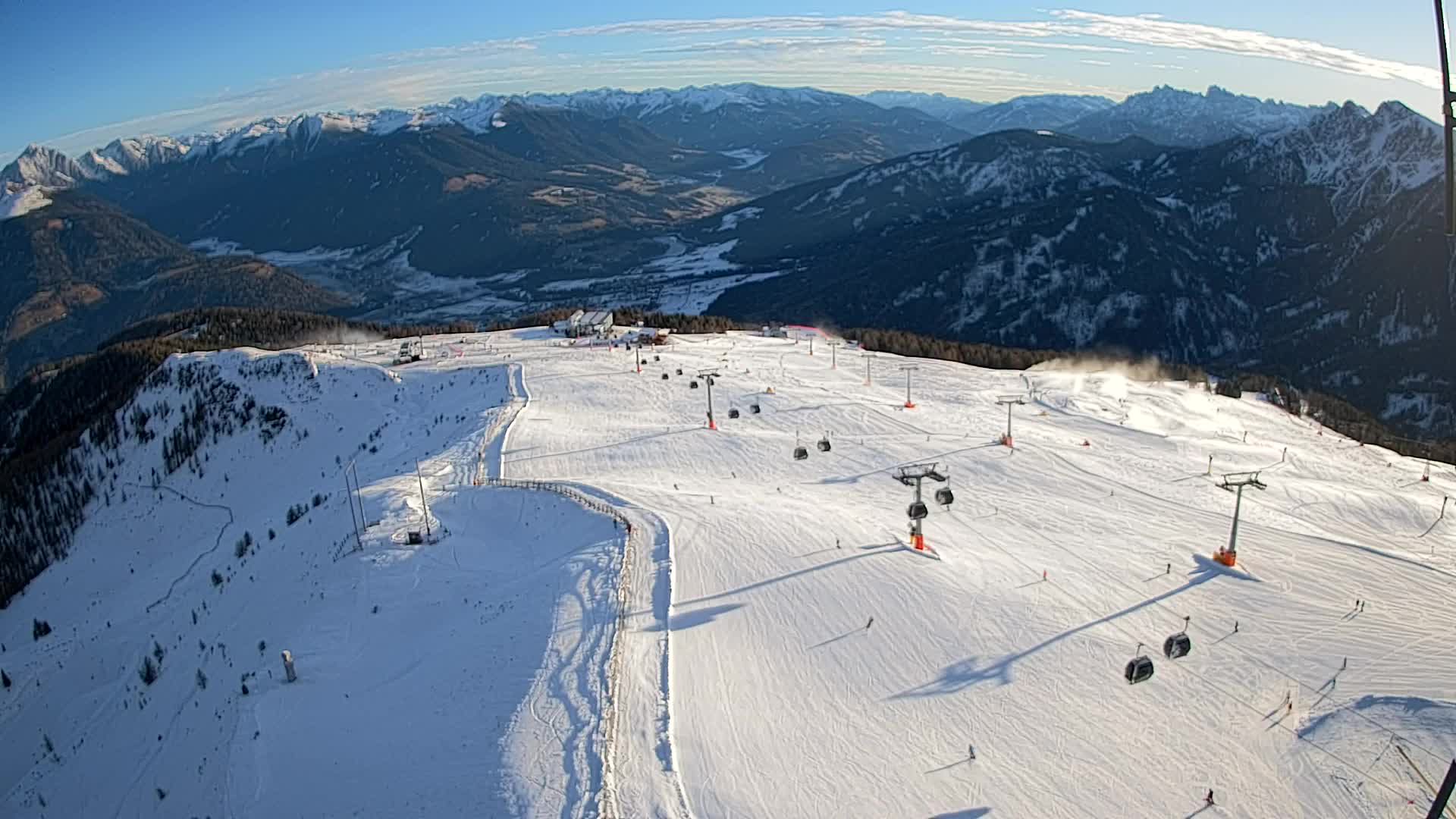 Kronplatz vrh | pogled na Valdaoro – Olang
