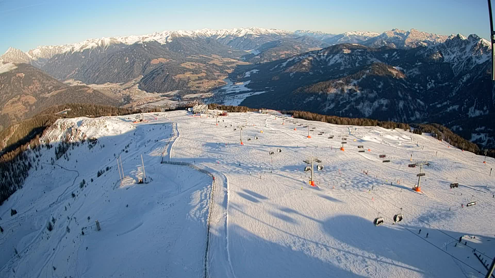 Kronplatz vrh | pogled na Valdaoro – Olang