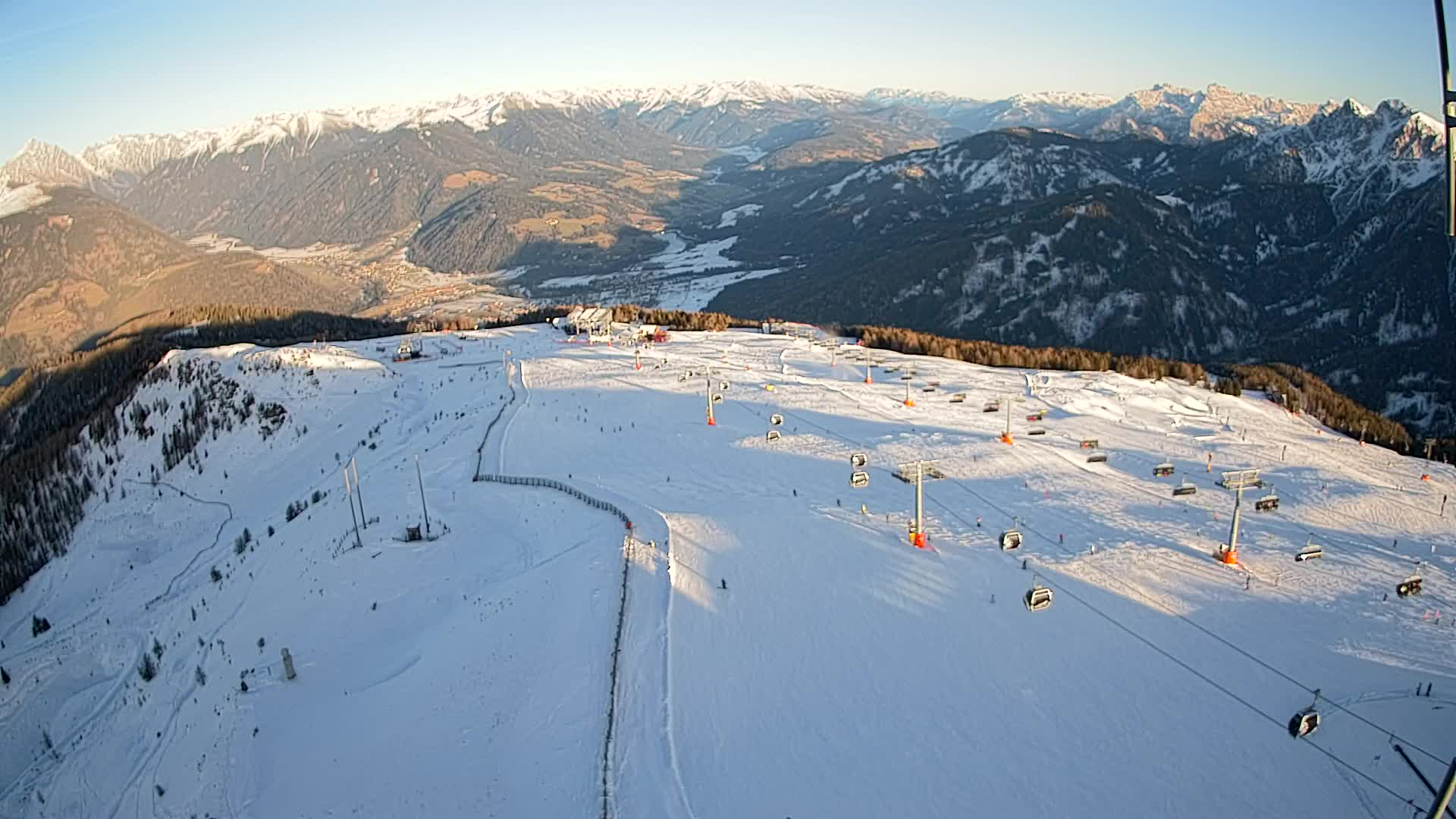 Kronplatz vrh | pogled na Valdaoro – Olang