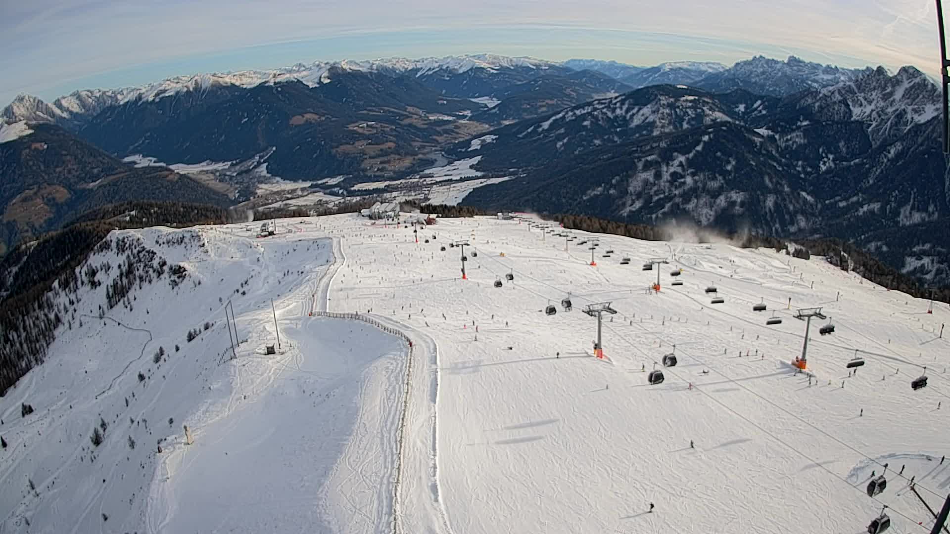 Kronplatz vrh | pogled na Valdaora – Olang