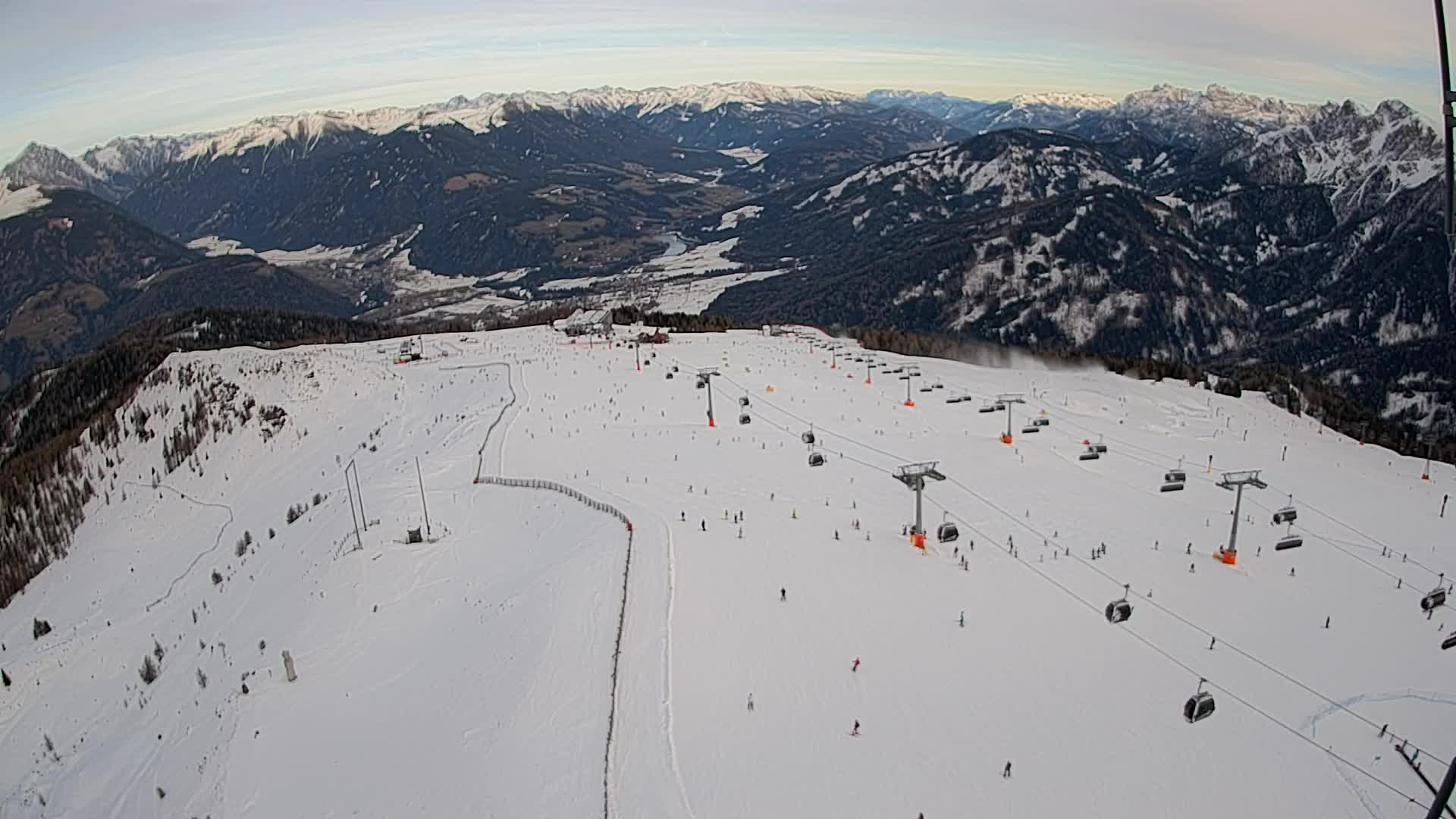 Kronplatz vrh | pogled na Valdaoro – Olang