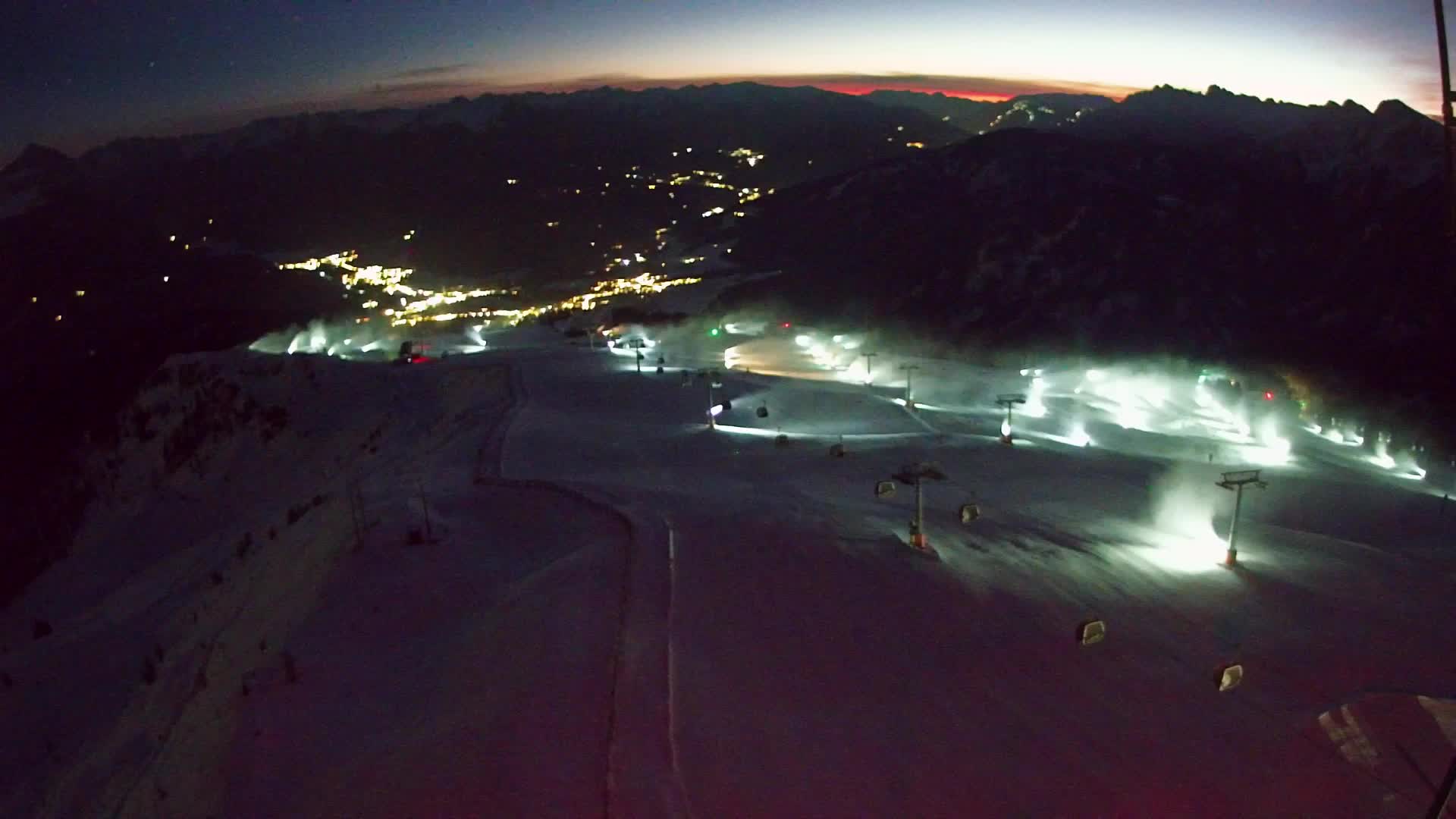 Sommet du Kronplatz | vue sur Valdaora – Olang