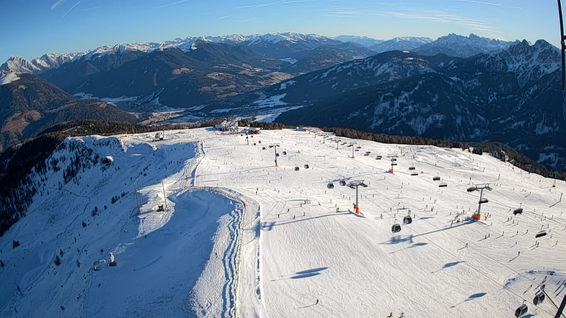 Kronplatz vrh | pogled na Valdaoro – Olang