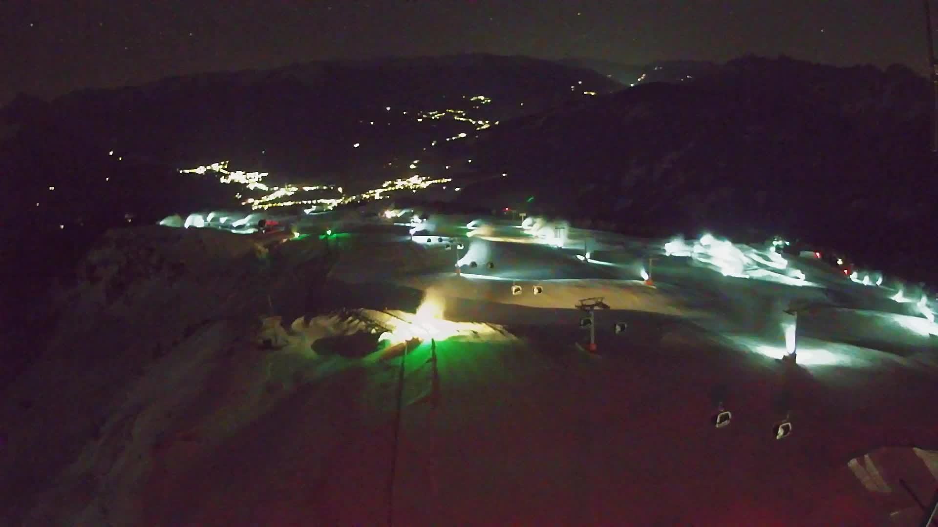 Kronplatz-Gipfel | Blick nach Olang – Valdaora