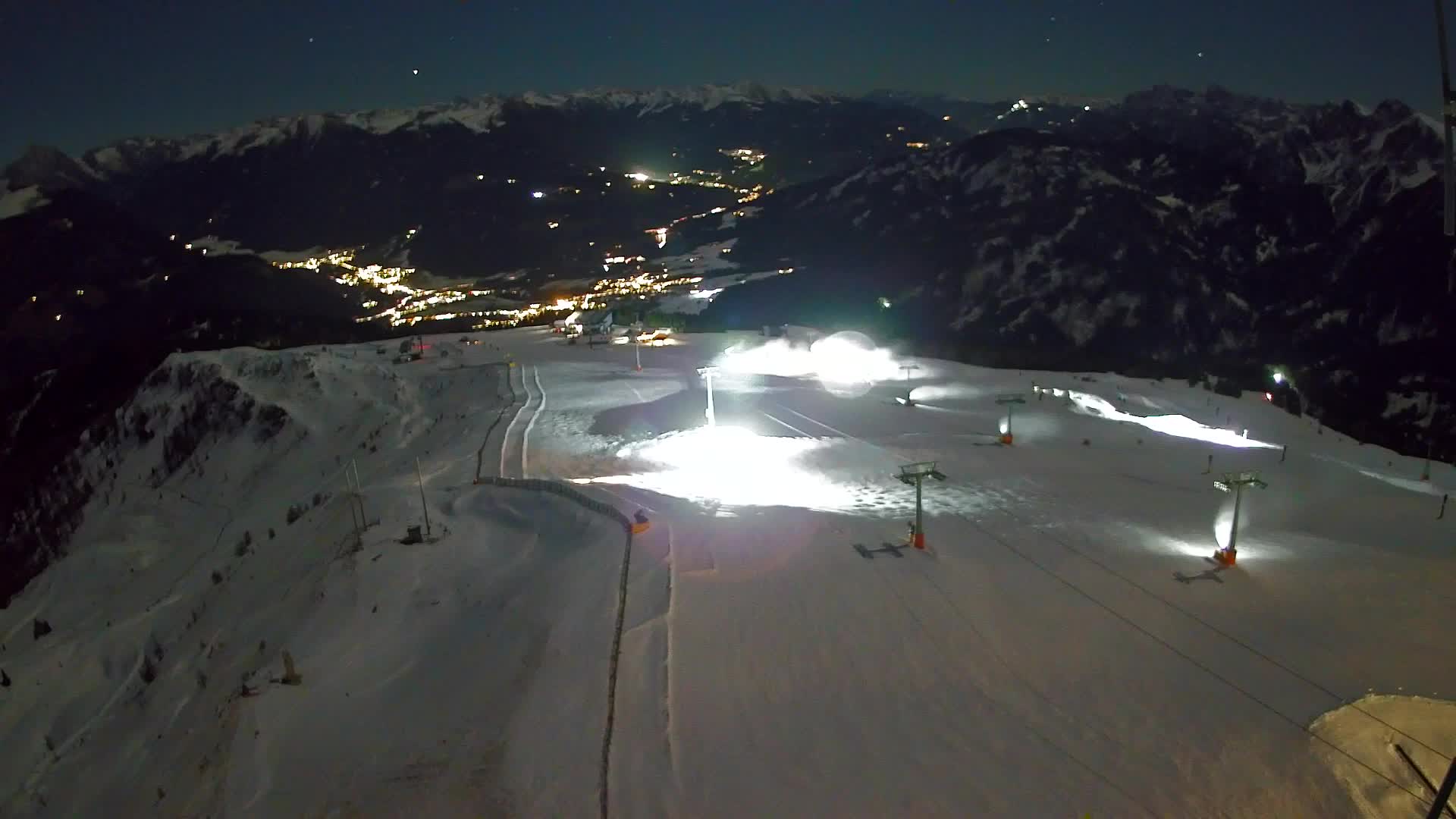 Kronplatz-Gipfel | Blick nach Olang – Valdaora