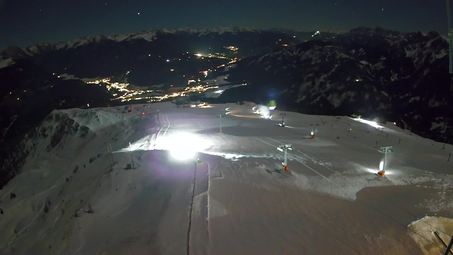 Kronplatz-Gipfel | Blick nach Olang – Valdaora