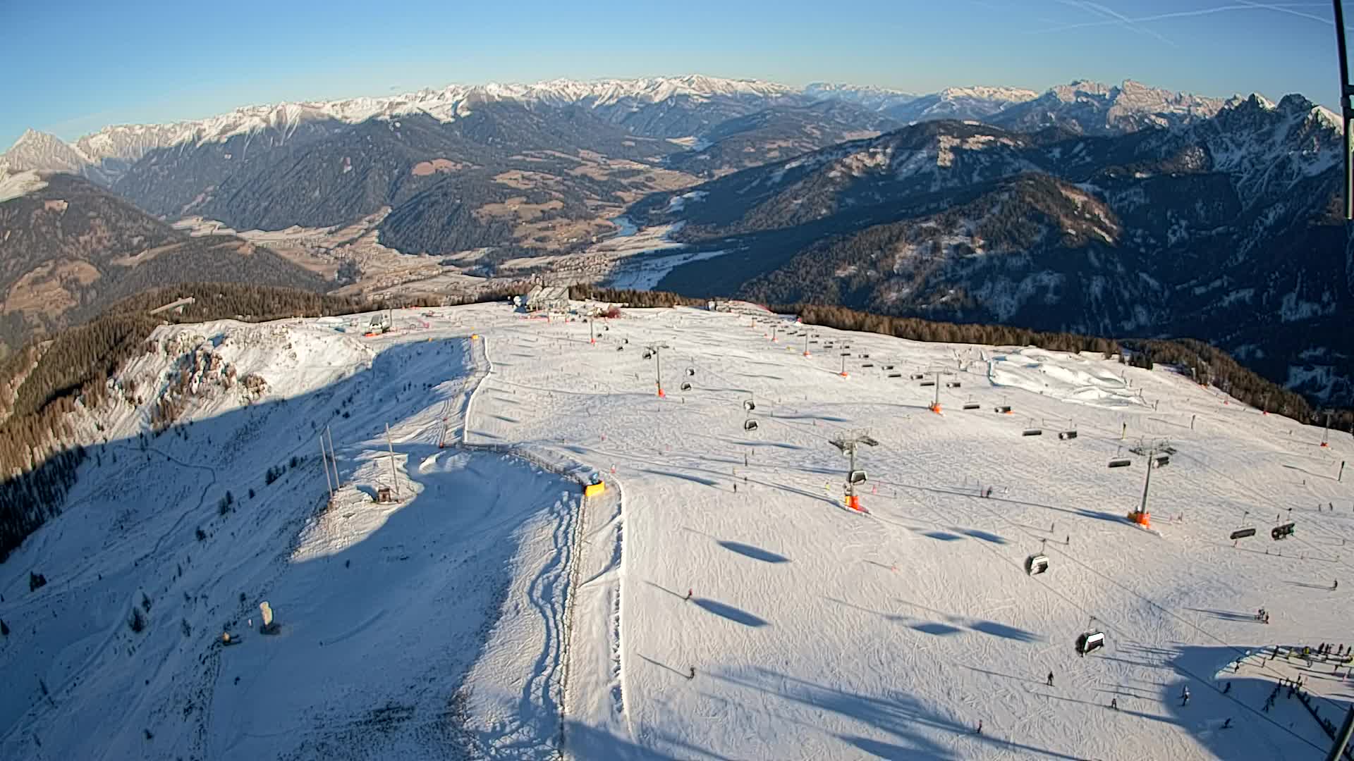 Kronplatz vrh | pogled na Valdaora – Olang