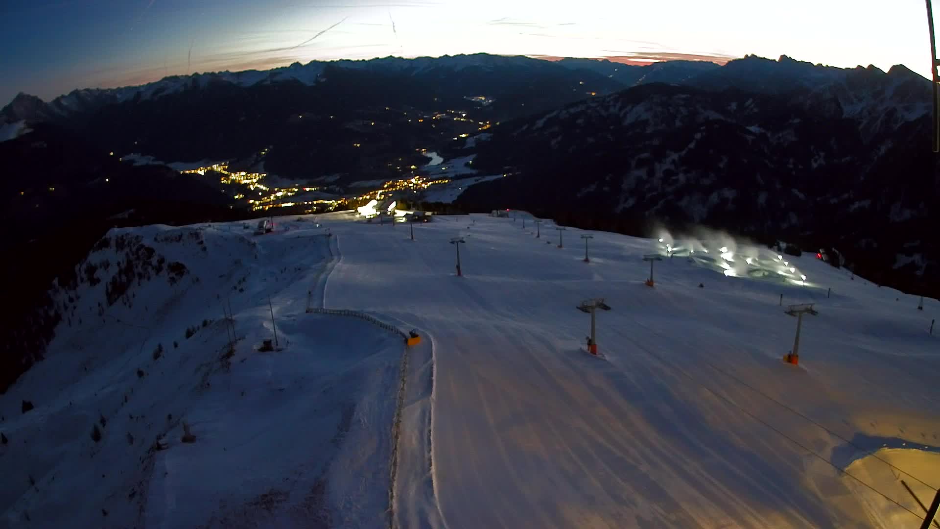 Kronplatz vrh | pogled na Valdaora – Olang