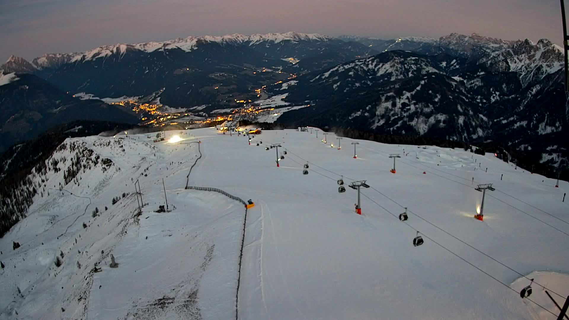 Sommet du Kronplatz | vue sur Valdaora – Olang