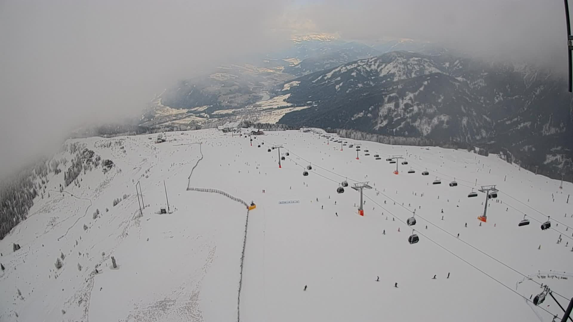 Sommet du Kronplatz | vue sur Valdaora – Olang