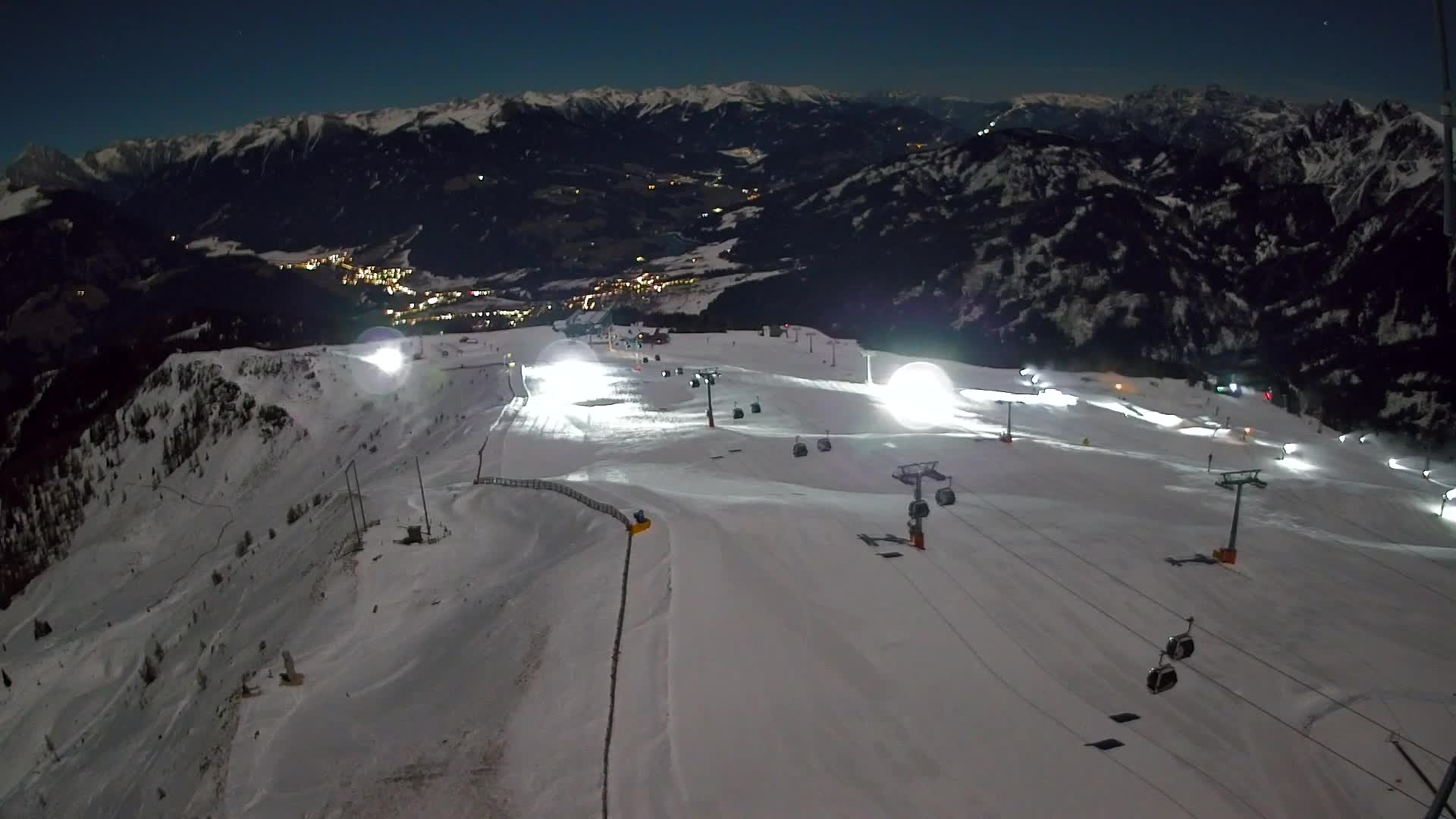 Kronplatz-Gipfel | Blick nach Olang – Valdaora