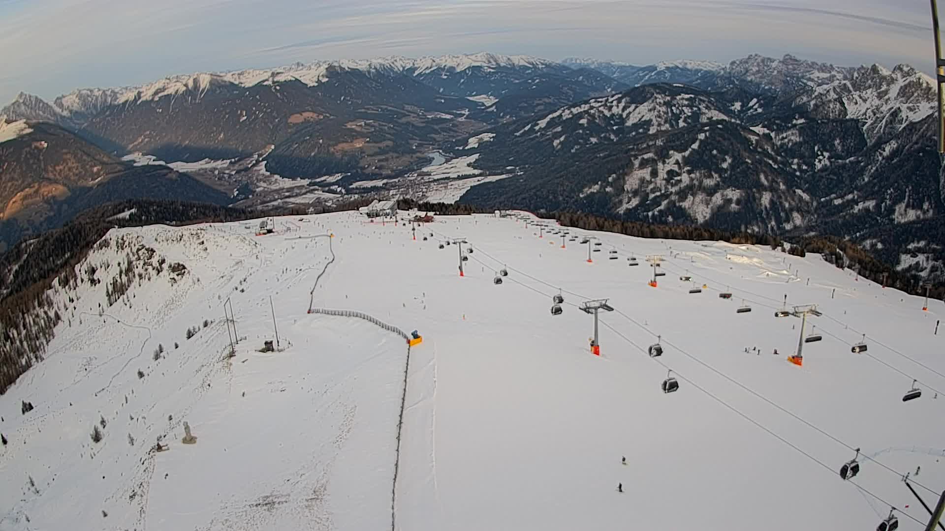 Sommet du Kronplatz | vue sur Valdaora – Olang