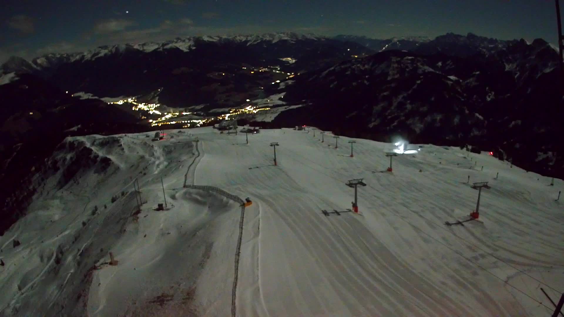 Kronplatz-Gipfel | Blick nach Olang – Valdaora