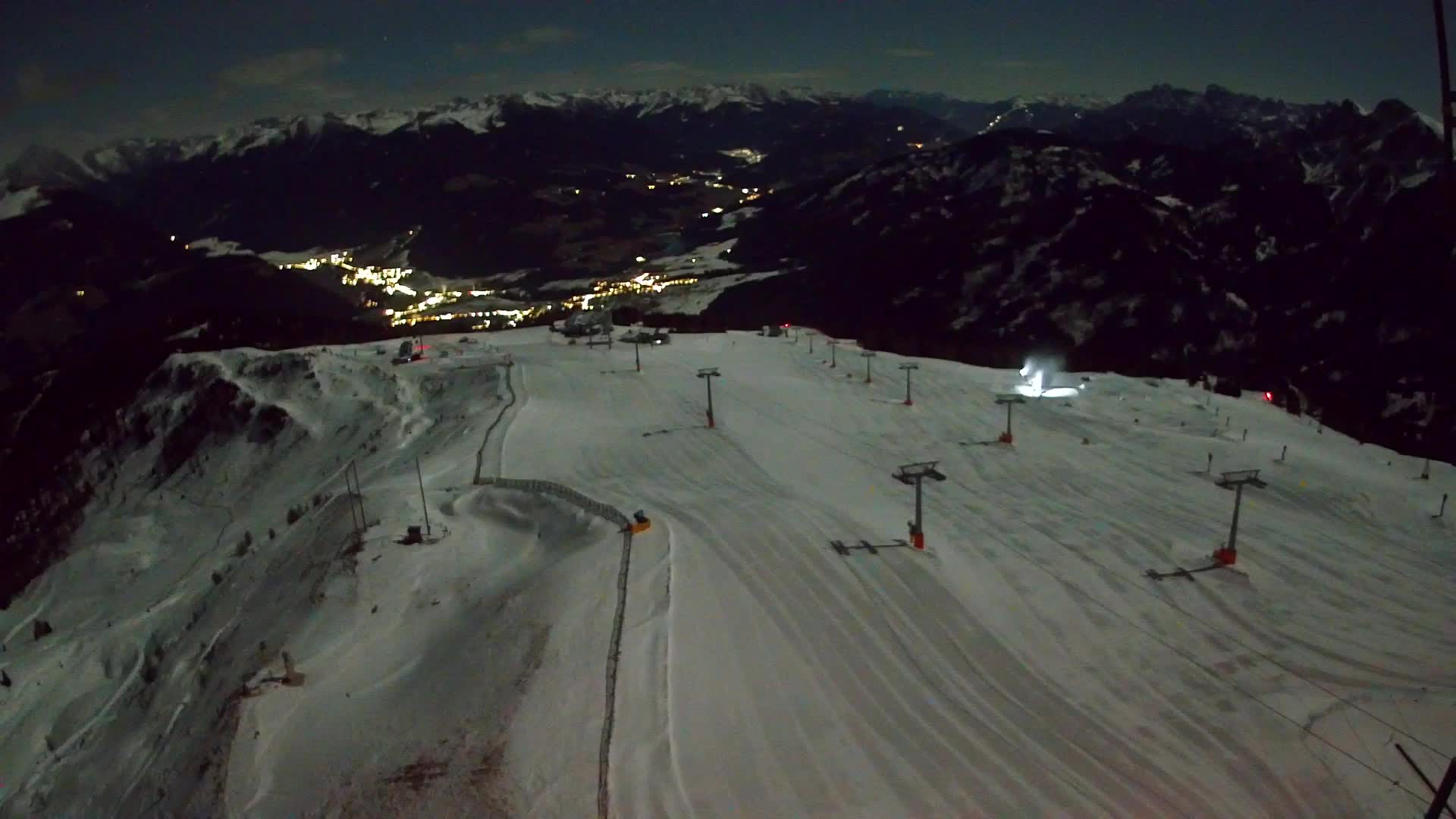 Kronplatz-Gipfel | Blick nach Olang – Valdaora