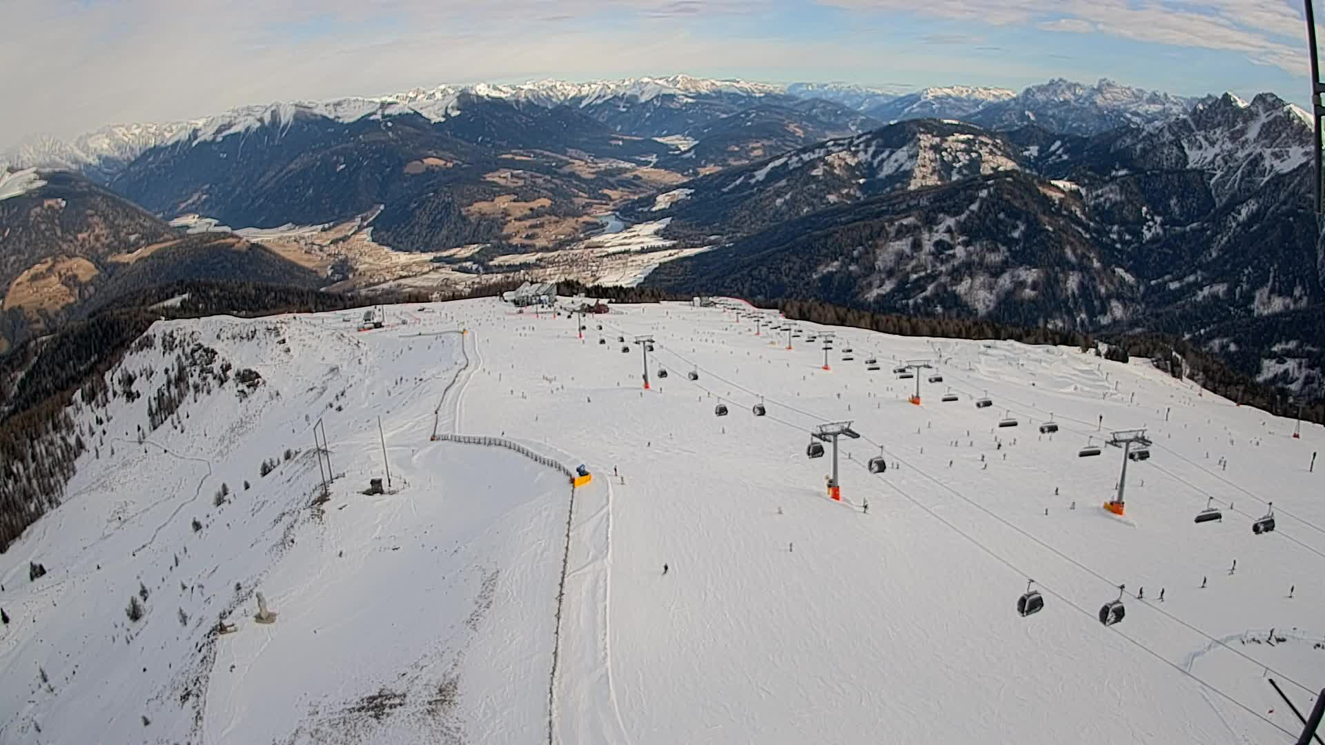Kronplatz vrh | pogled na Valdaora – Olang