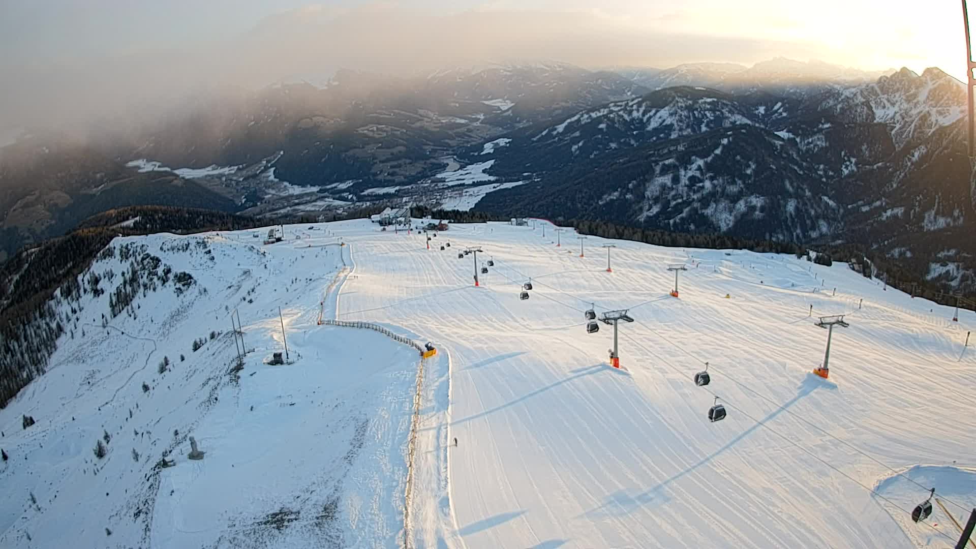 Sommet du Kronplatz | vue sur Valdaora – Olang