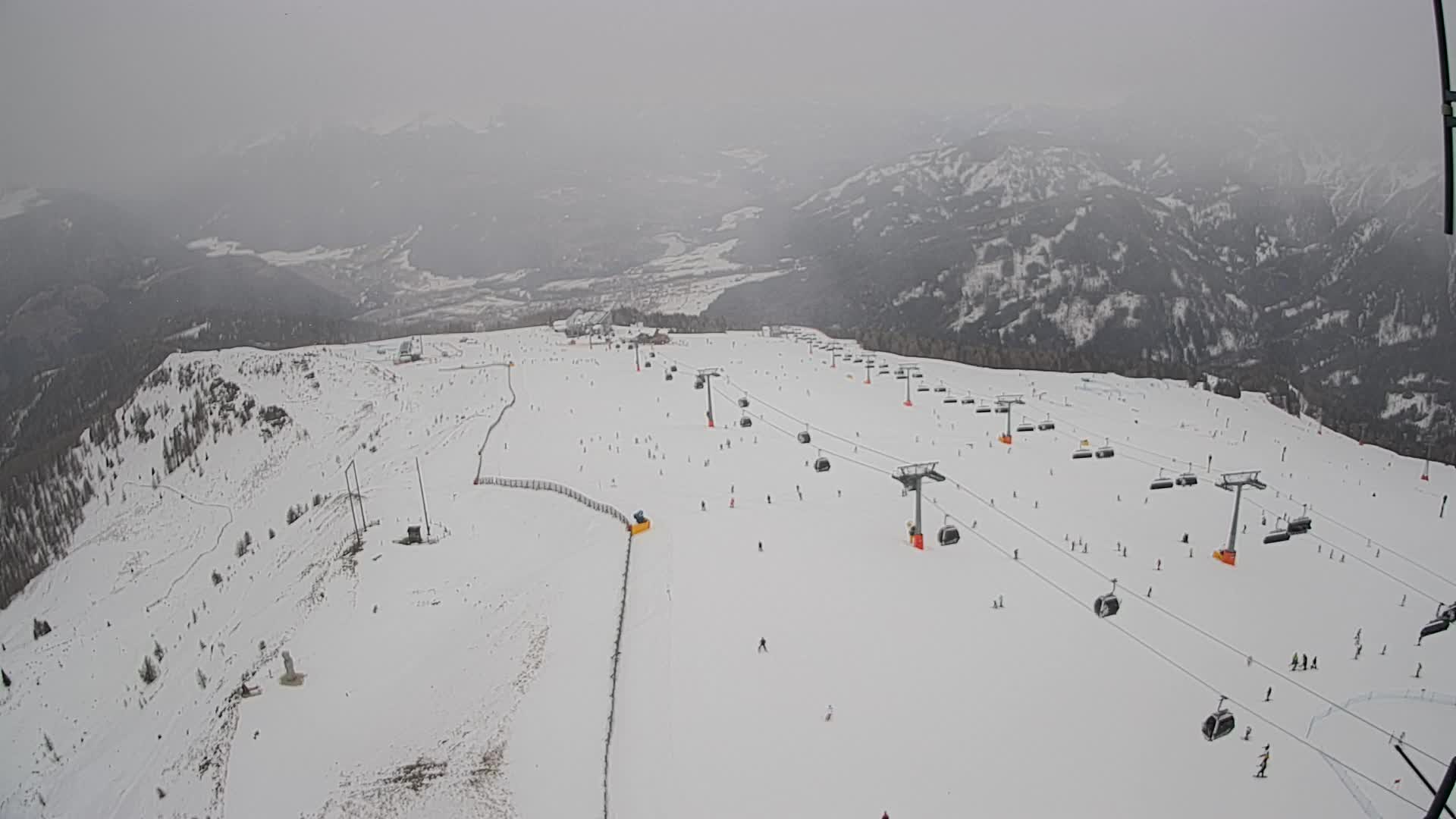 Sommet du Kronplatz | vue sur Valdaora – Olang
