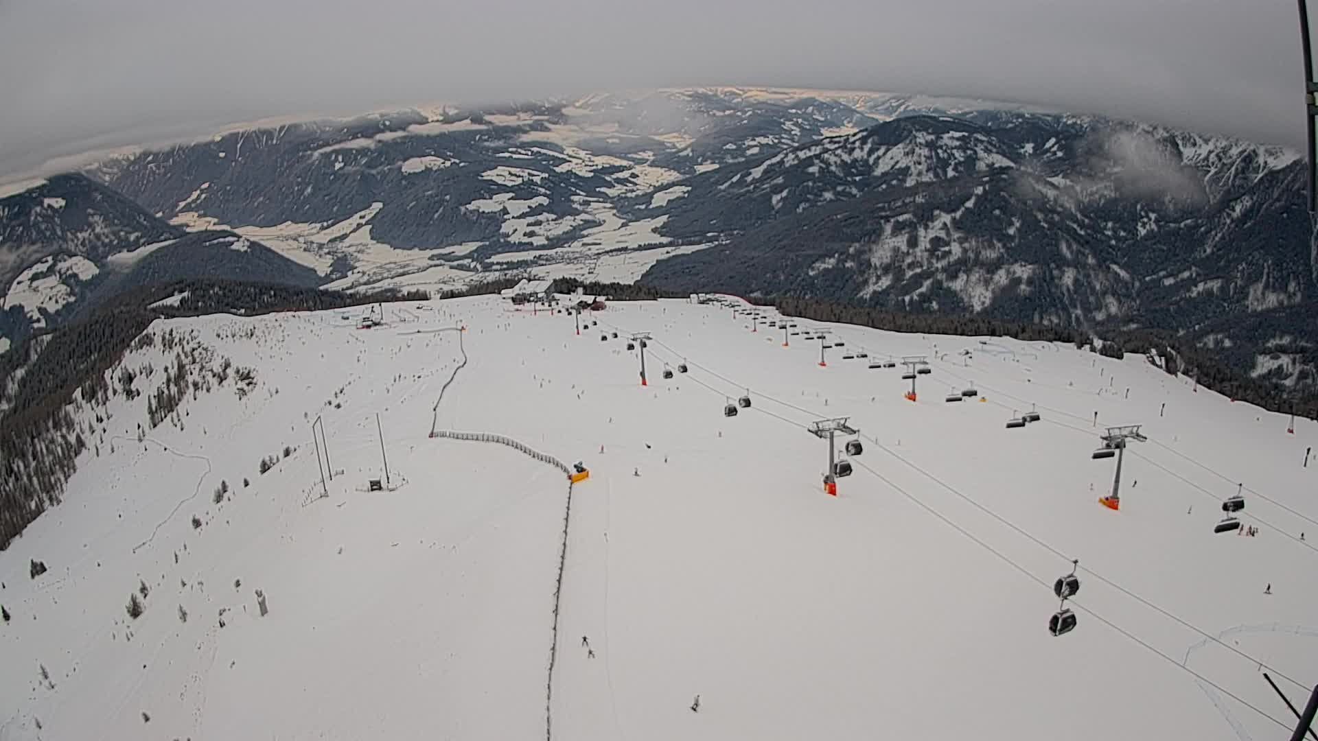 Kronplatz vrh | pogled na Valdaora – Olang